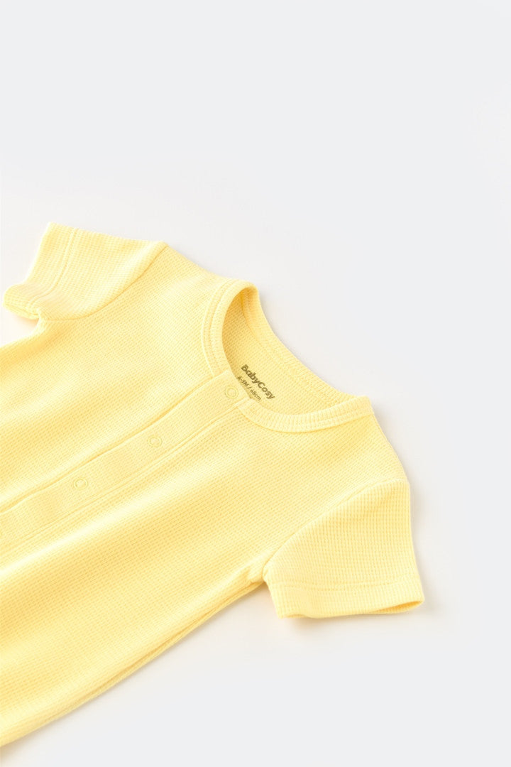 Salopeta cu pantaloni scurti - 100% bumbac organic - , BabyCosy